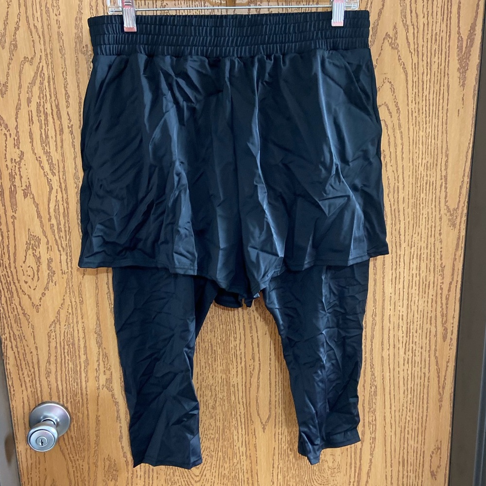 NEW Swimsuits For All Swim Capri with Shorts 22